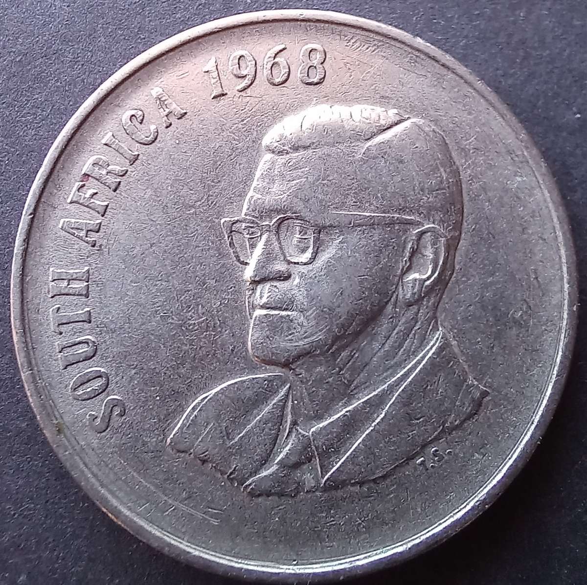 RSA 50 cent 1968 Eng