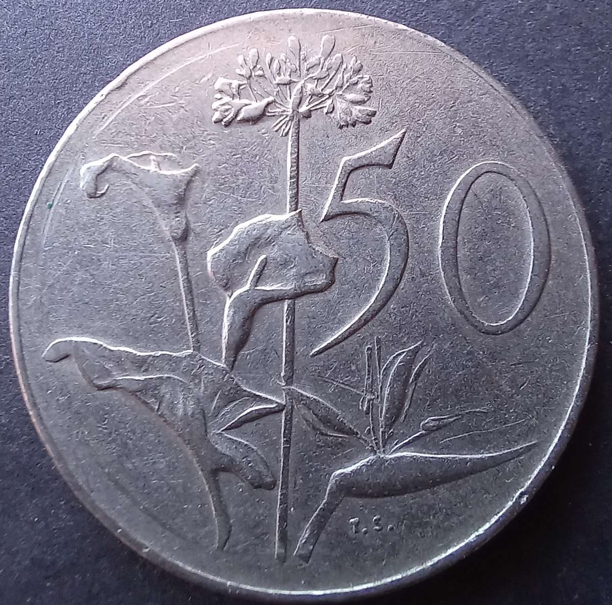 RSA 50 cent 1968 Eng