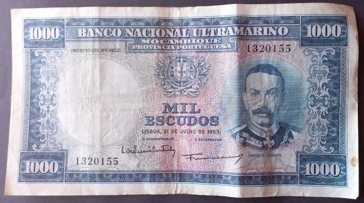 Mozambique 1000 Escudos 1953