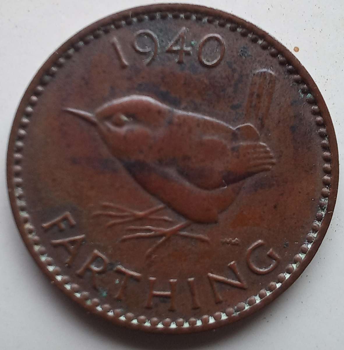 Great Britain 1940 Farthing