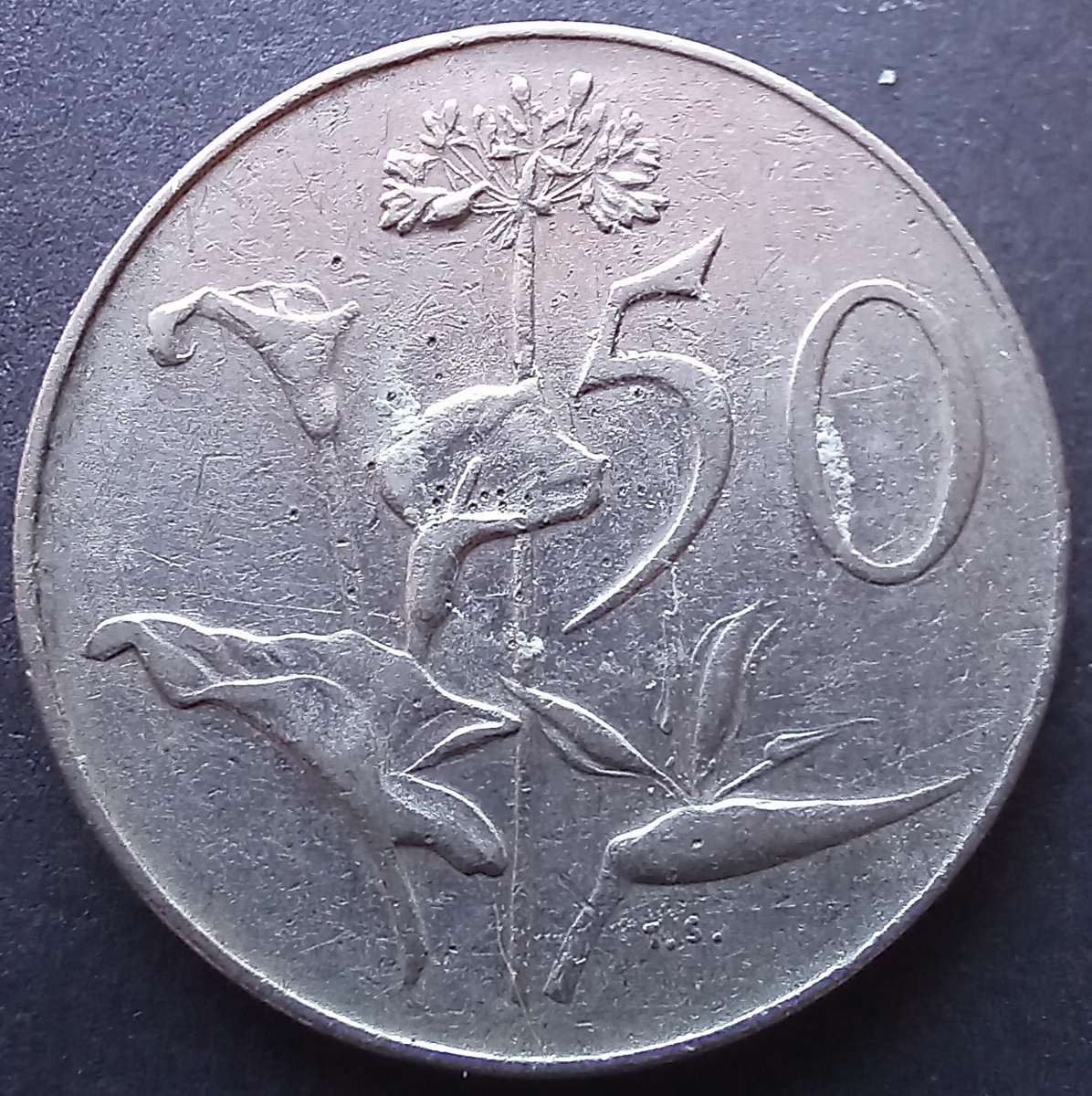 RSA 50 cent 1968 Afr