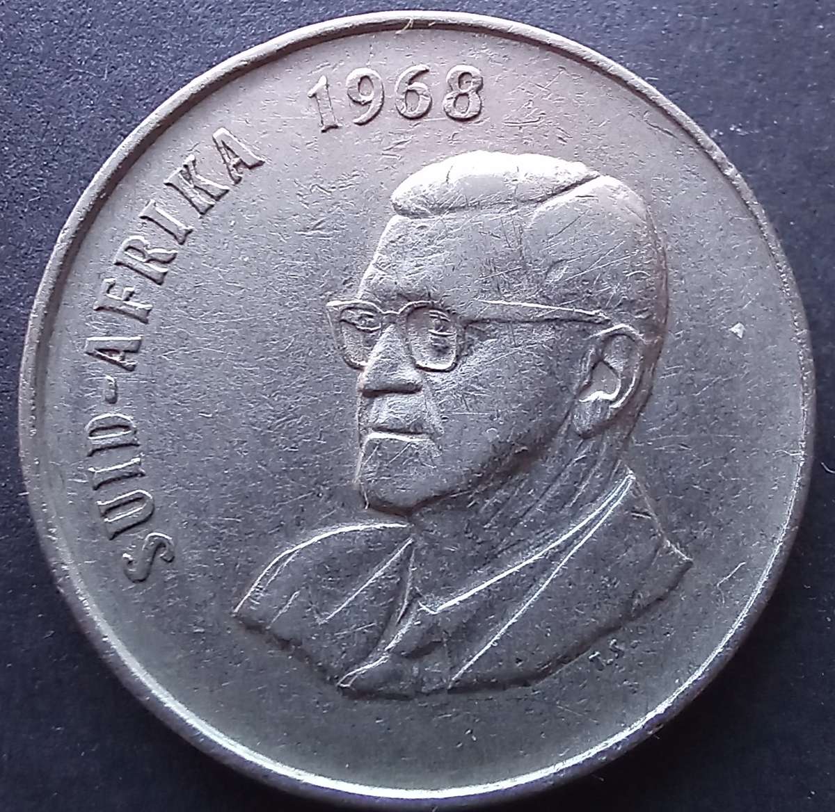 RSA 50 cent 1968 Afr