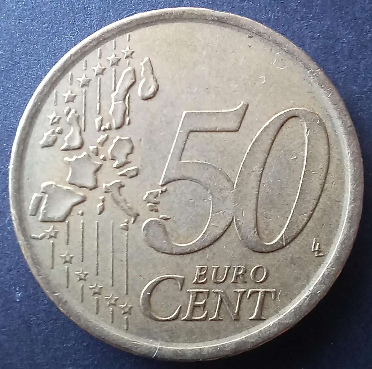 Spain 2000 50 Euro Cent