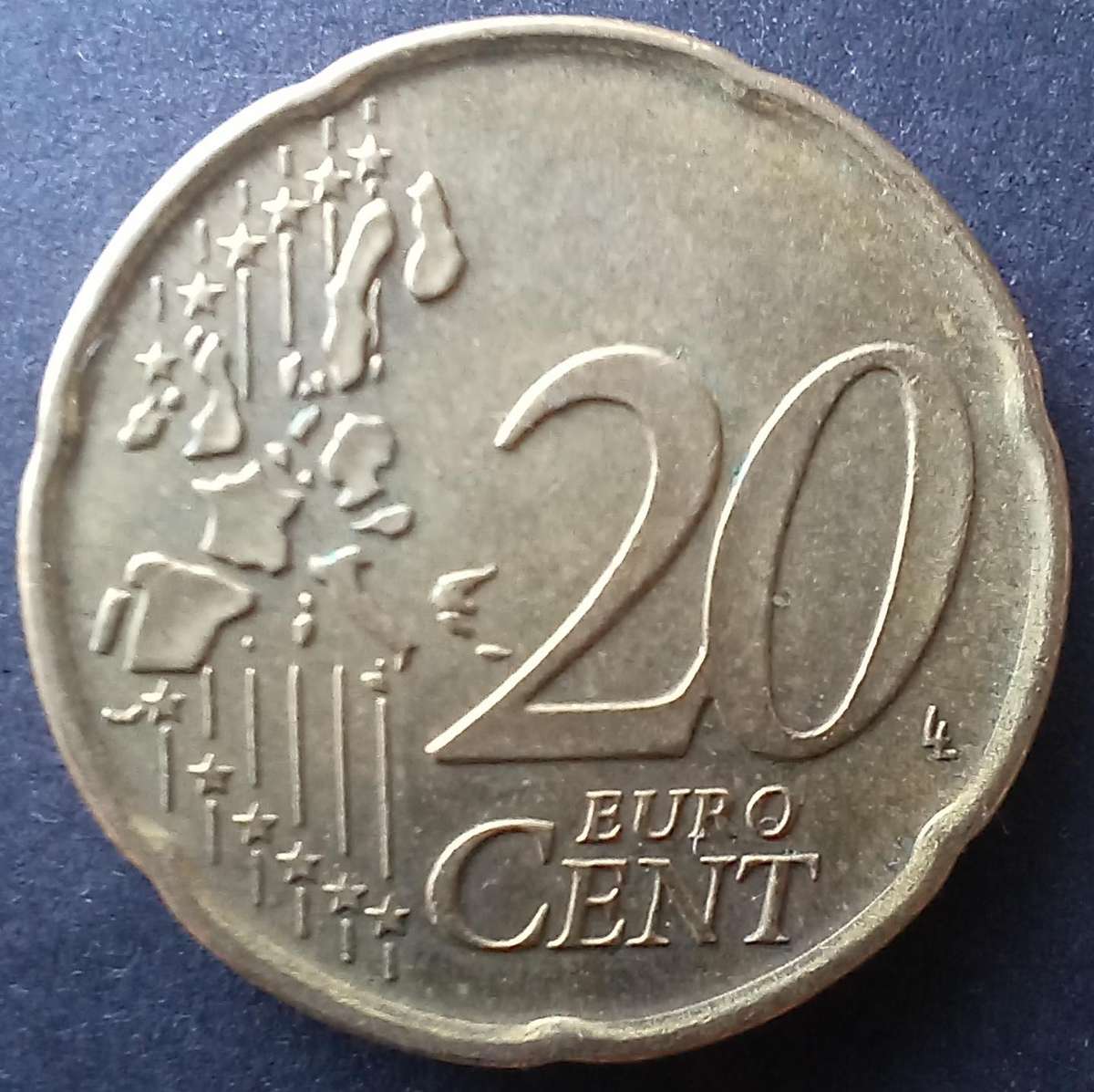 Portugal 2002 20 Euro Cent
