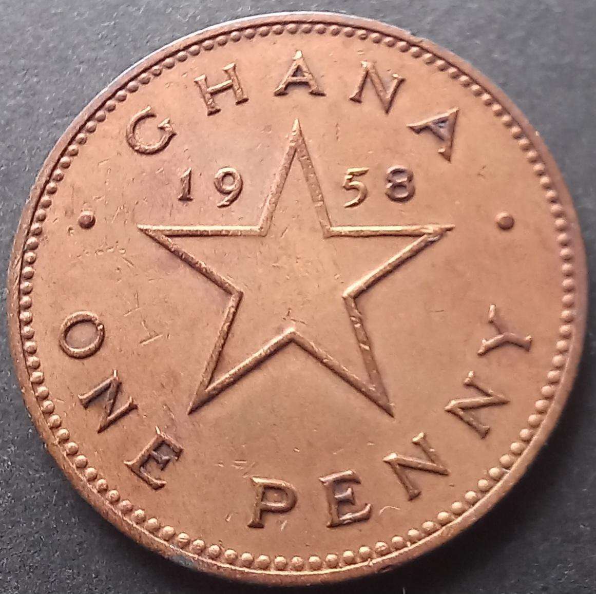 Ghana 1958 1 Penny