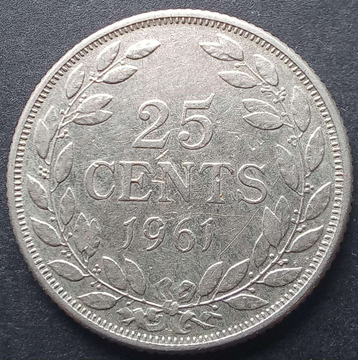 Liberia 1961 25 Cents