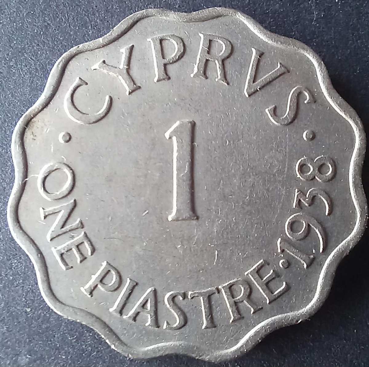 Cyprus 1 Piastre 1938