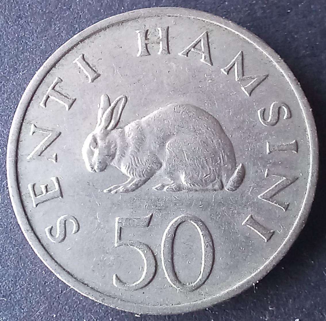 Tanzania 50 Senti 1966