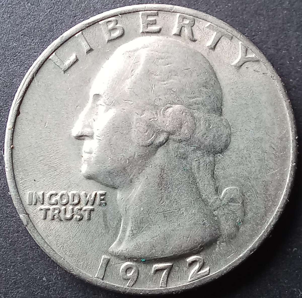 USA Quarter Dollar 1972