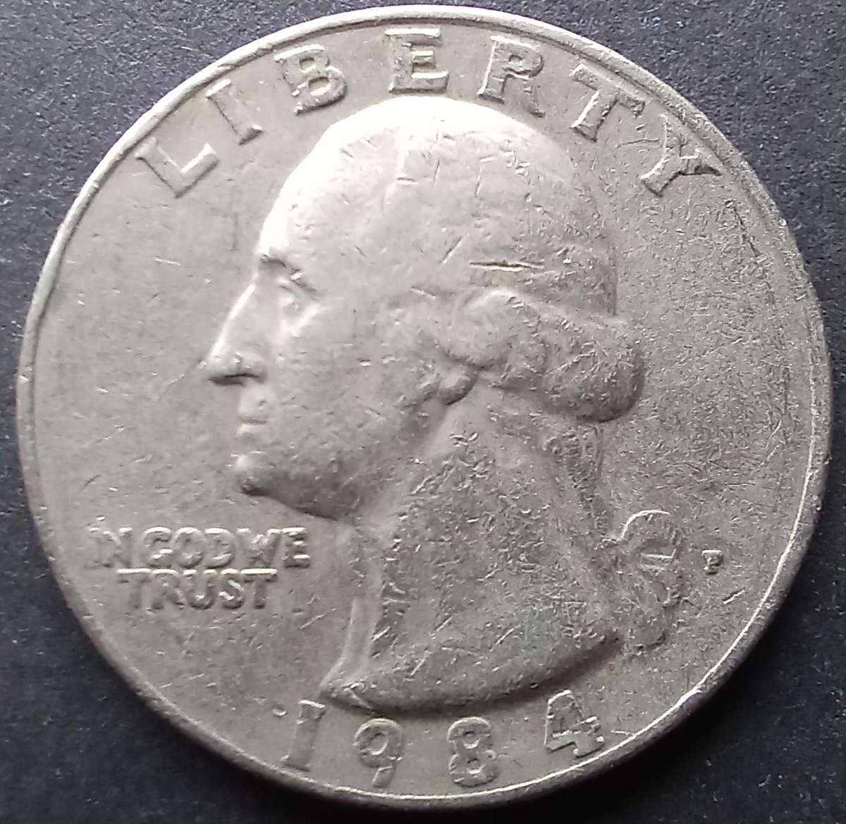 USA Quarter Dollar 1984