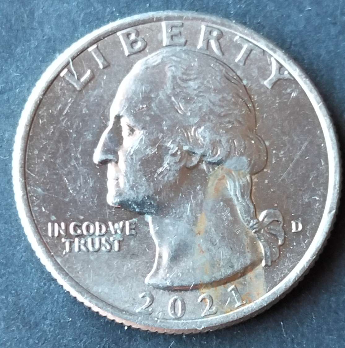 USA Quarter Dollar 2021