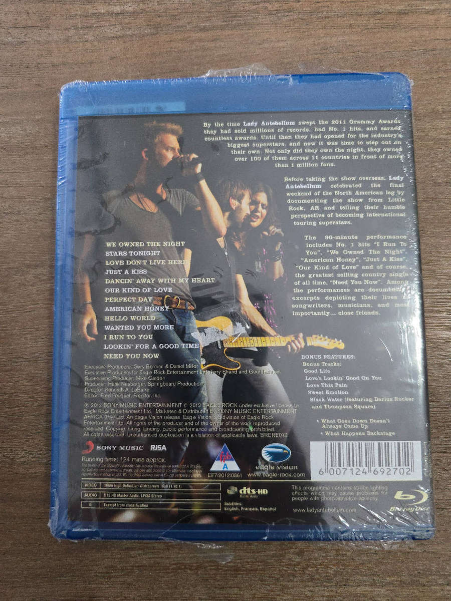 Lady Antebellum- Own the night world tour - Blu-ray Disck