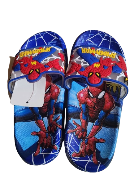 Spiderman Sliders -Boys Size 10-13 (SA)