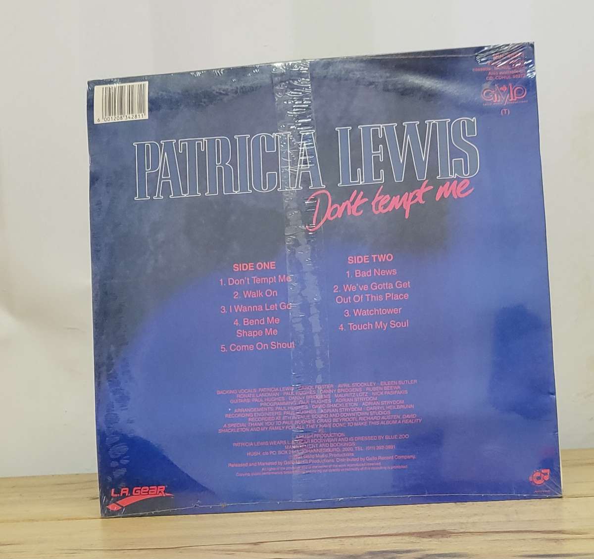 Patricia Lewis- Don't tempt me LP...SEALED