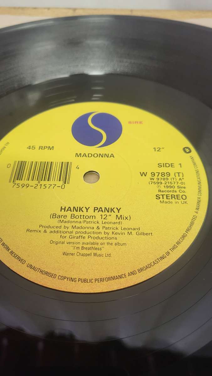 Madonna- Hanky Panky 12" MAXI