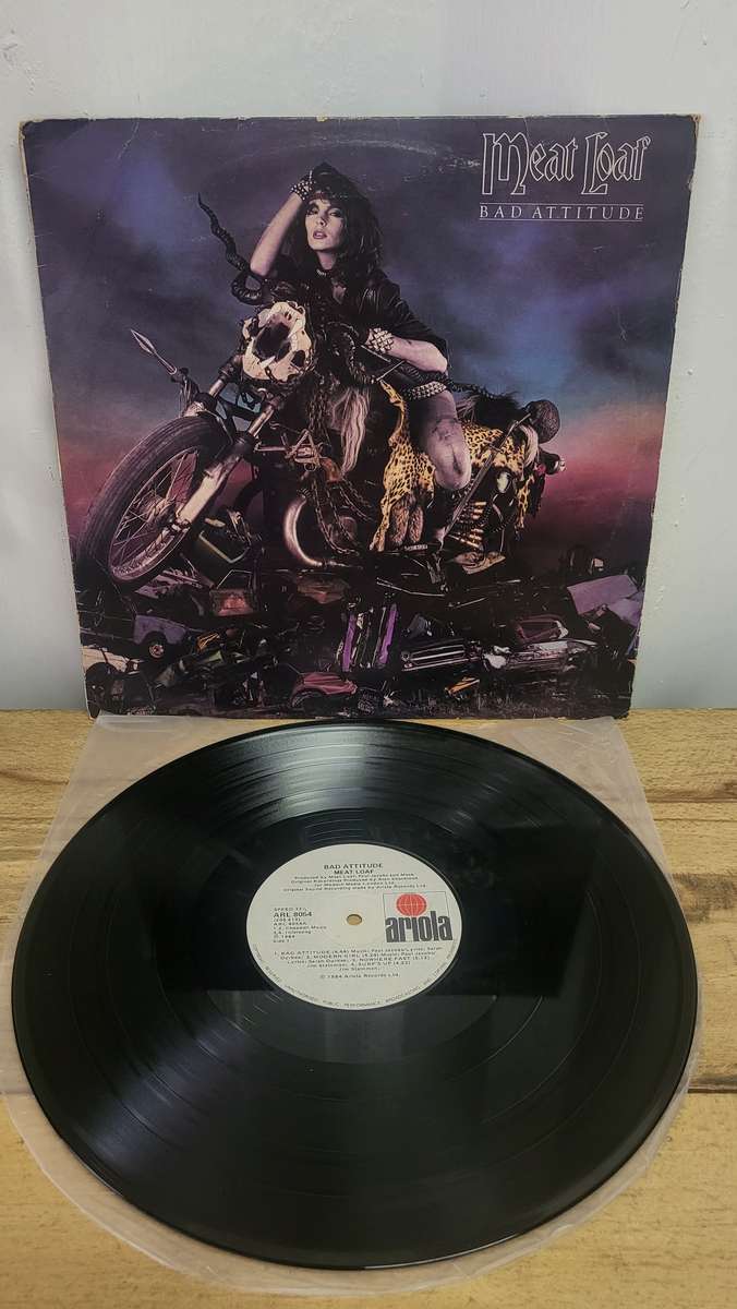Meat Loaf- Bad Attitude  LP