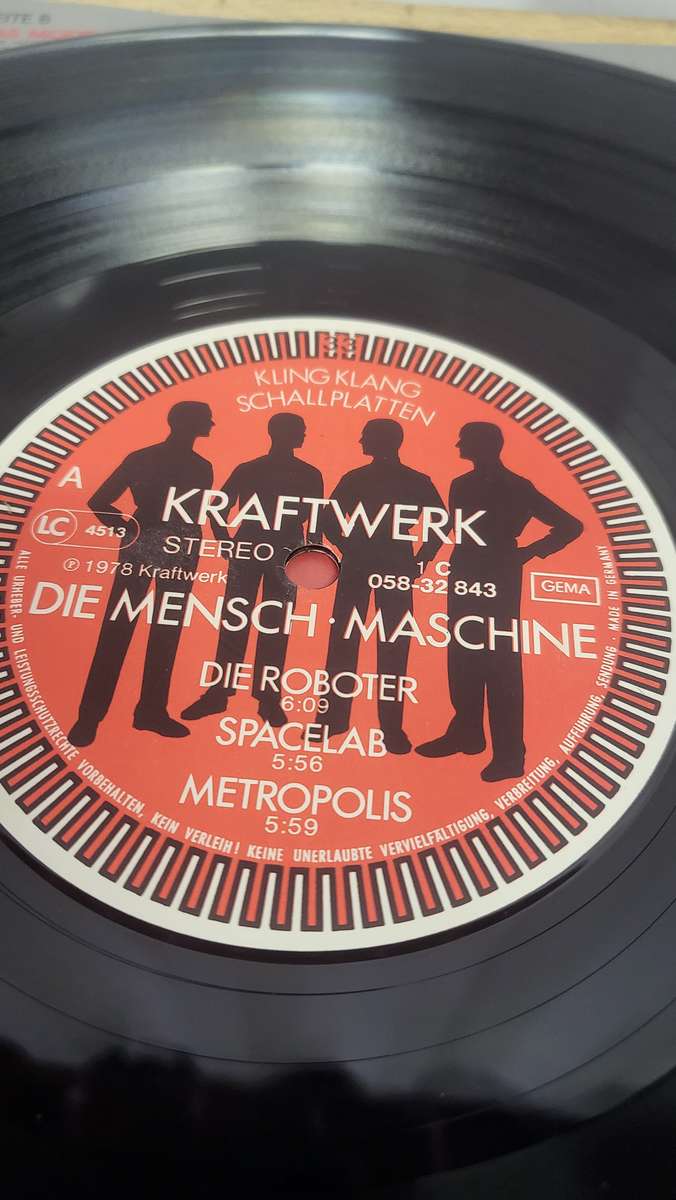 Kraftwerk- Die Mensch-Maschine LP
