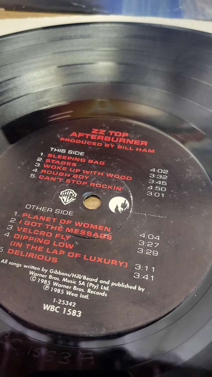 ZZ TOP- Afterburner LP