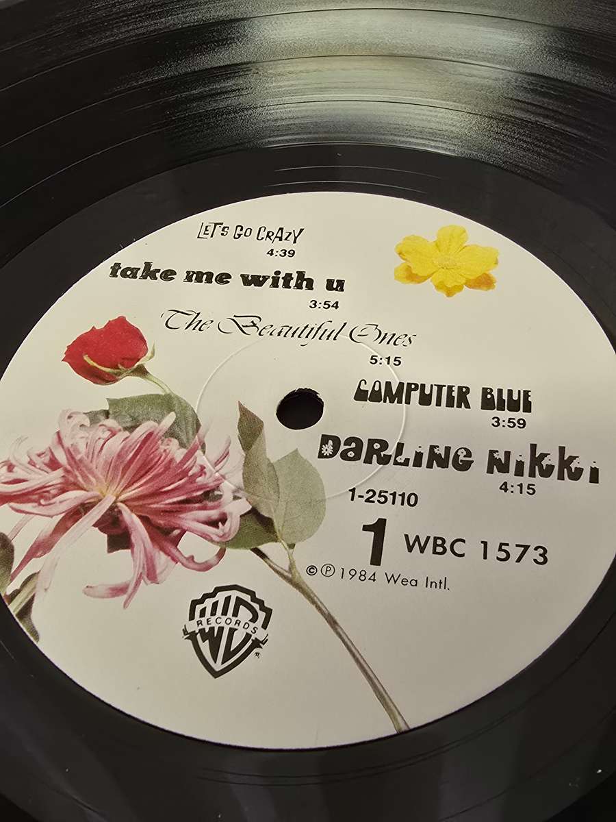 PRINCE- PURPLE RAIN LP & POSTER