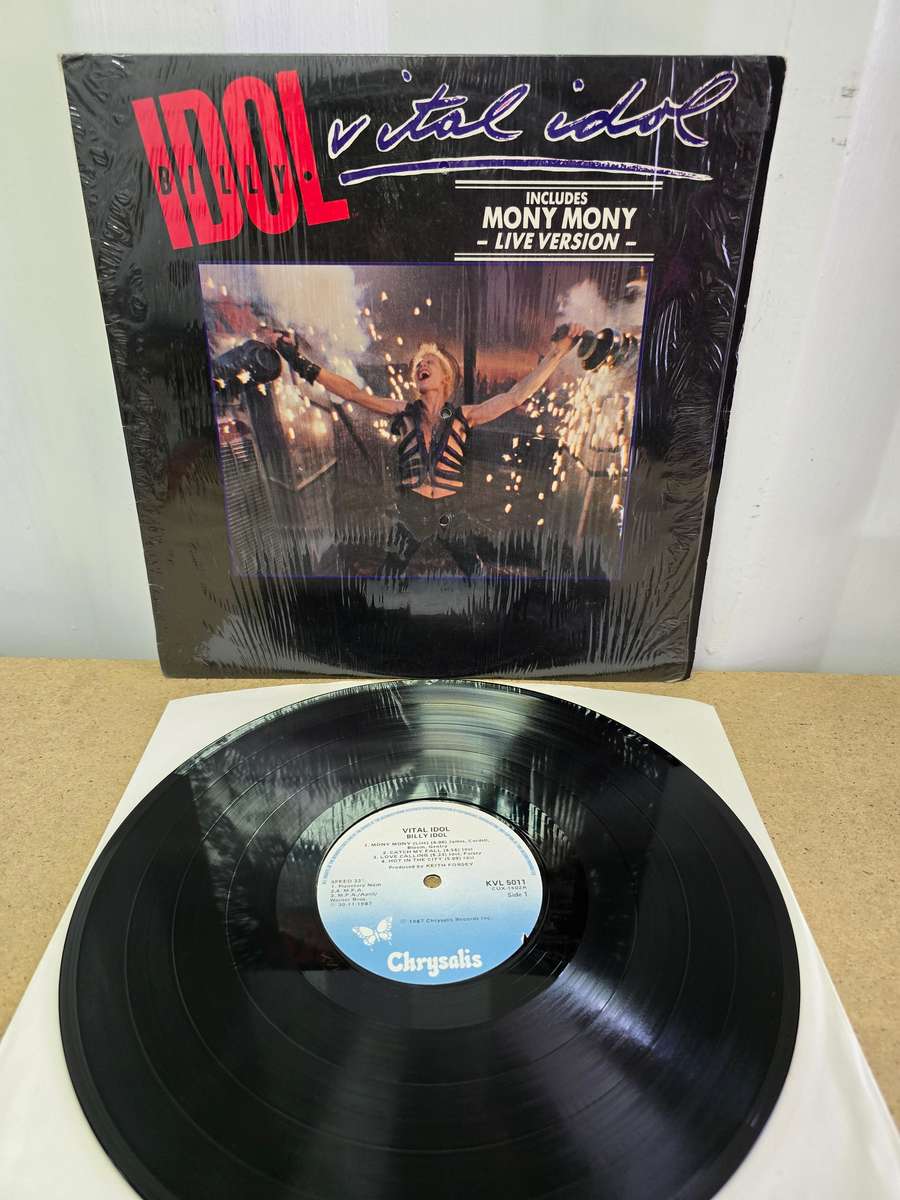 BILLY IDOL- VITAL IDOL- LP