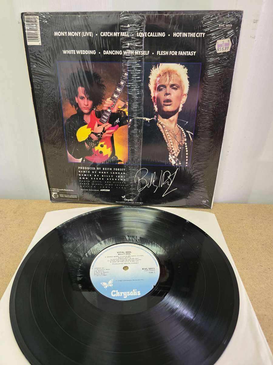 BILLY IDOL- VITAL IDOL- LP