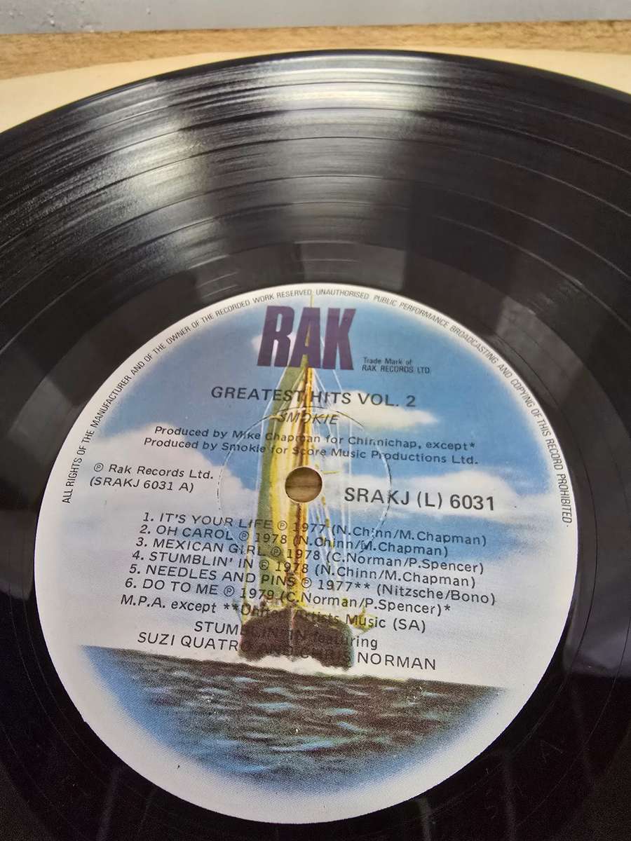 Smokie- Greatest Hits Vol 2 LP