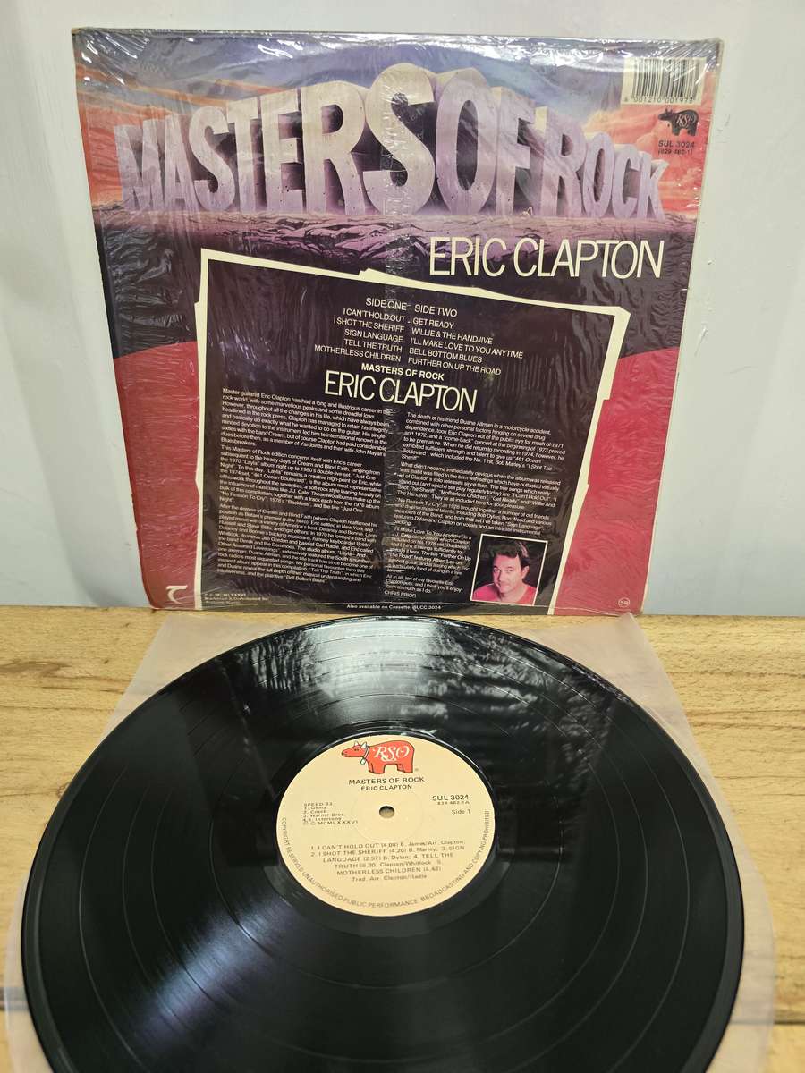 Eric Clapton- Masters of Rock LP