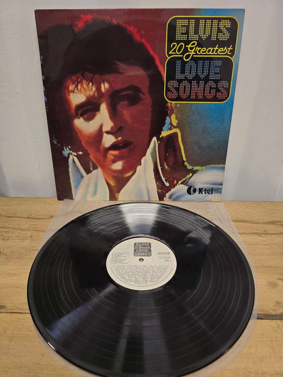 ELVIS- LOVE SONGS LP- VG+
