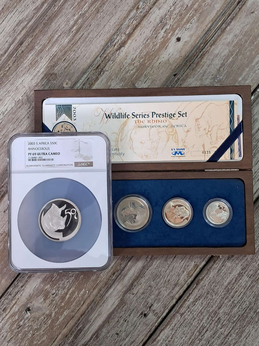 2003 Rhino prestige proof set.