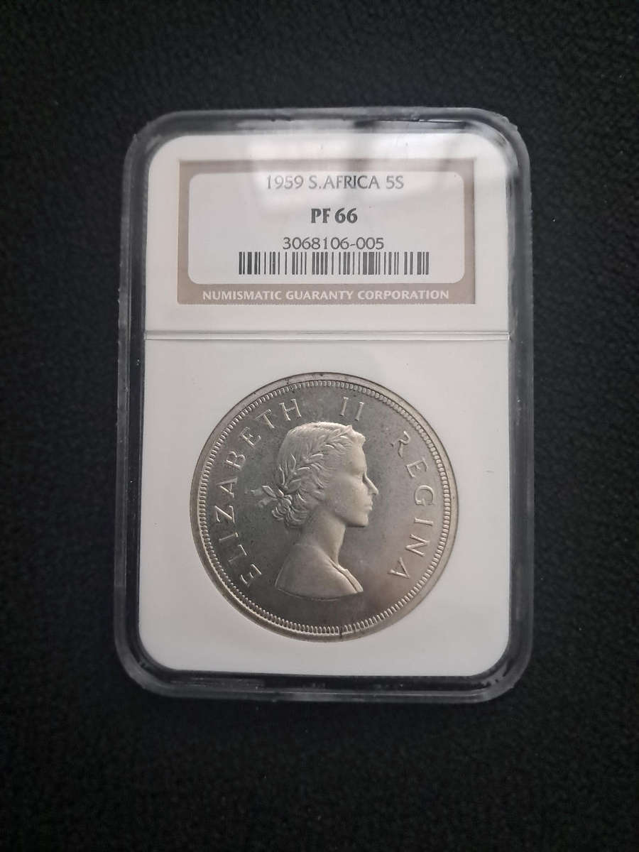 1959 5 Shillings- PF66 - High grade!