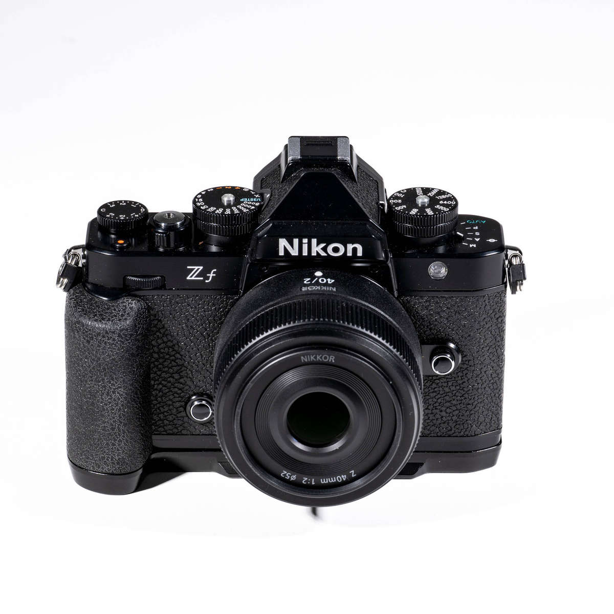 Nikon Zf mirrorless camera and 40mm f2 lens