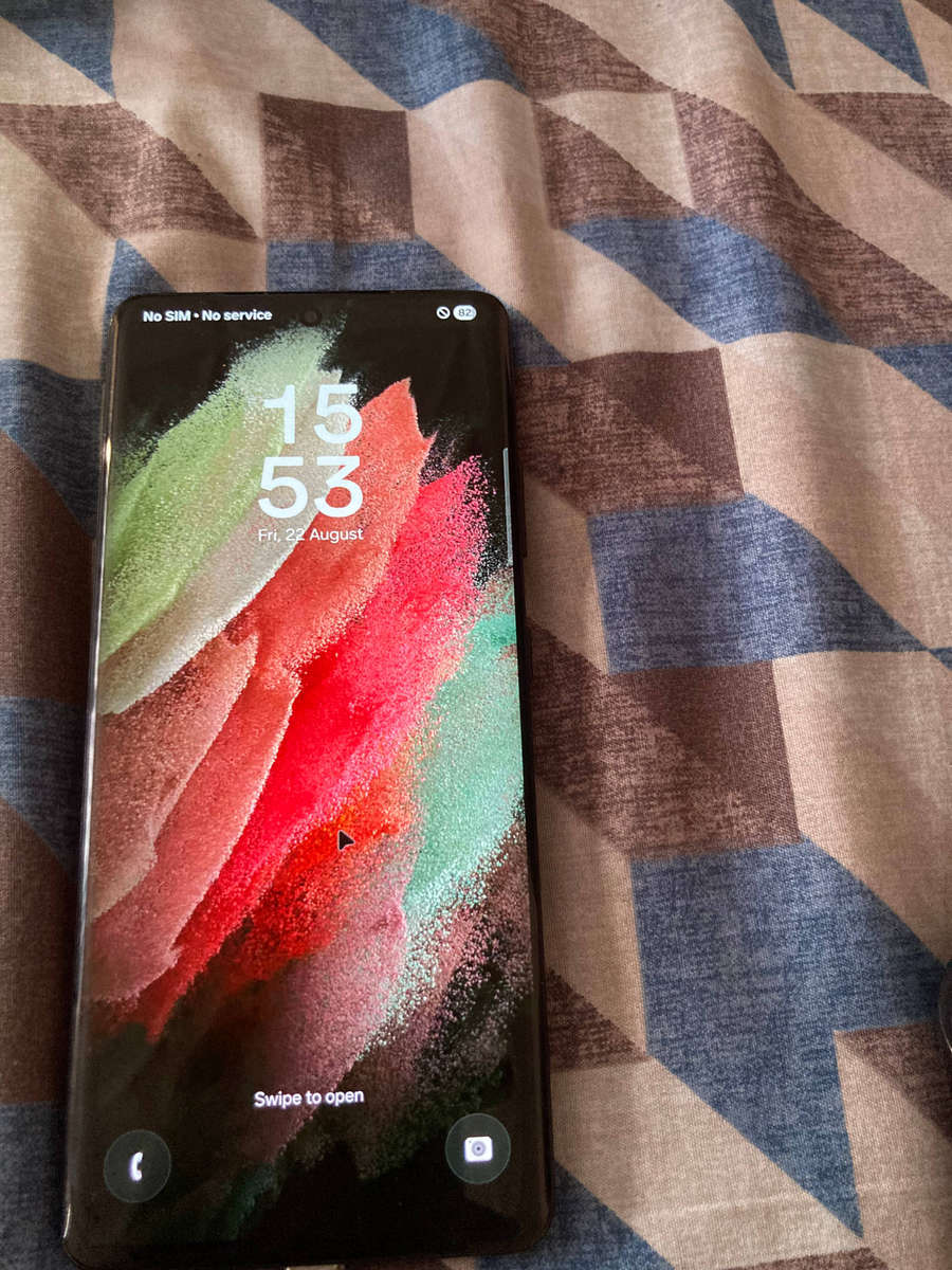 Samsung Galaxy S21 Ultra (SM-G9980)  Touchscreen Not Working  Sold As Is