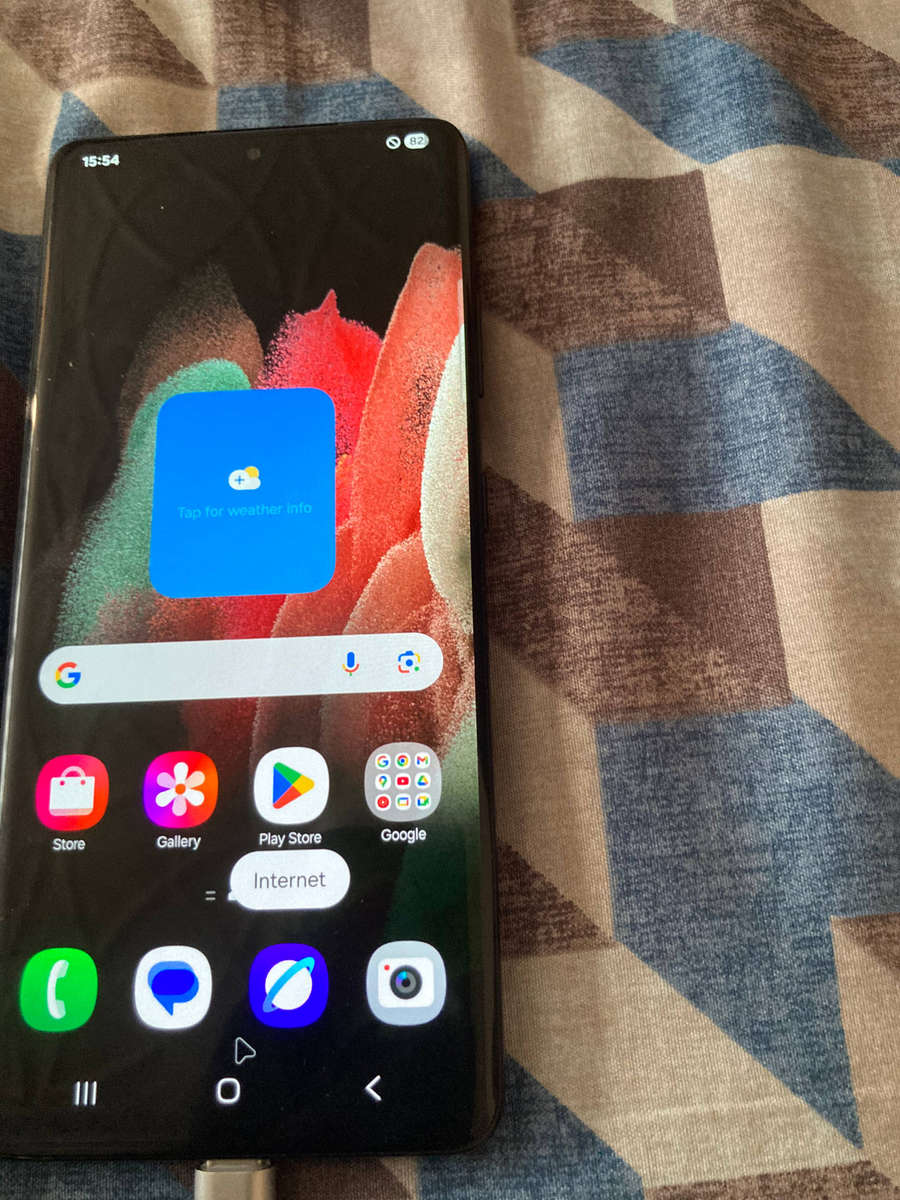 Samsung Galaxy S21 Ultra (SM-G9980)  Touchscreen Not Working  Sold As Is