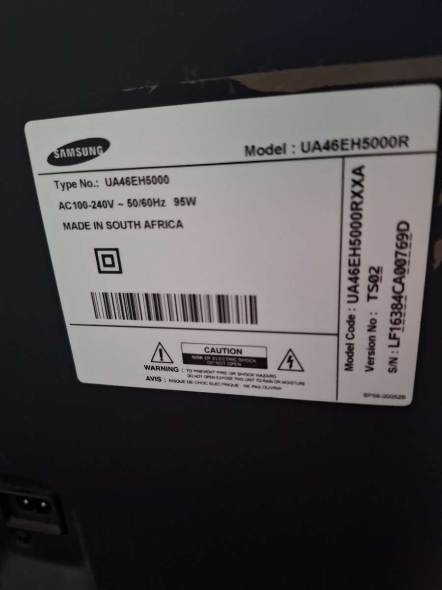 46" Samsung FHD LED TV