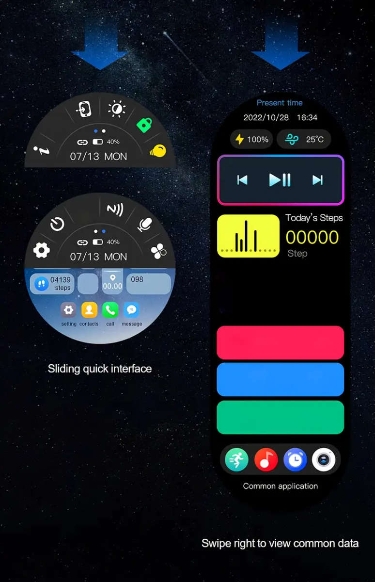 Paearofero GT4 + Smartwatch