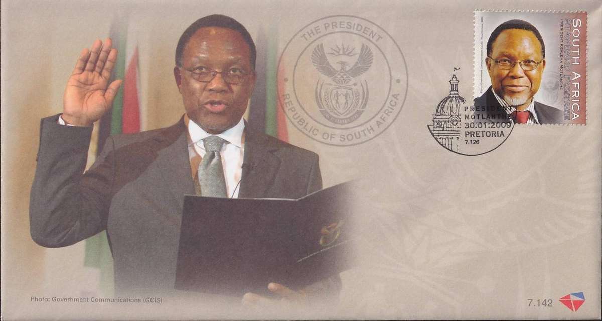 RSA 2009 President Kgalema Motlanthe FDC 7.142
