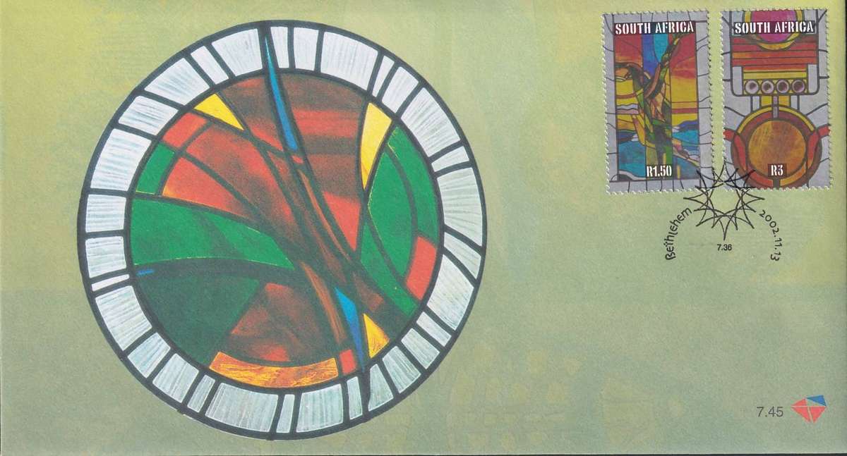 RSA 2002 Christmas FDC 7.45
