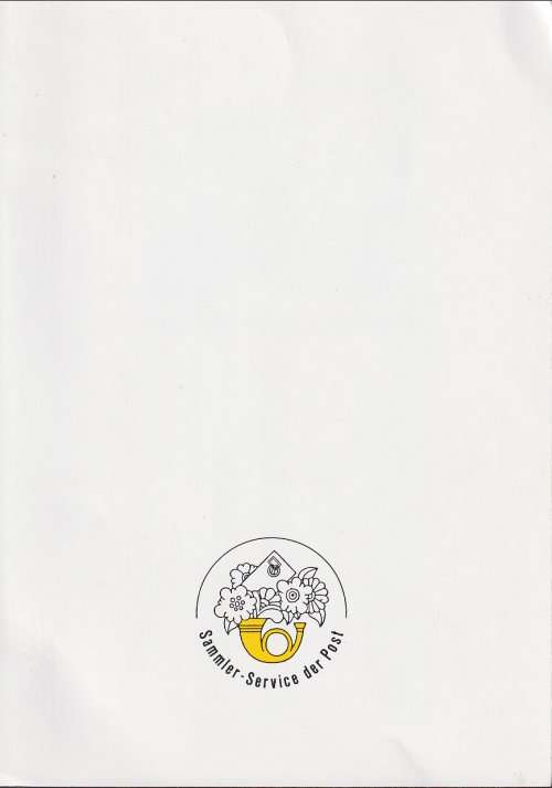 GERMANY -  Deutsche Post 1988 Christmas presentation folder