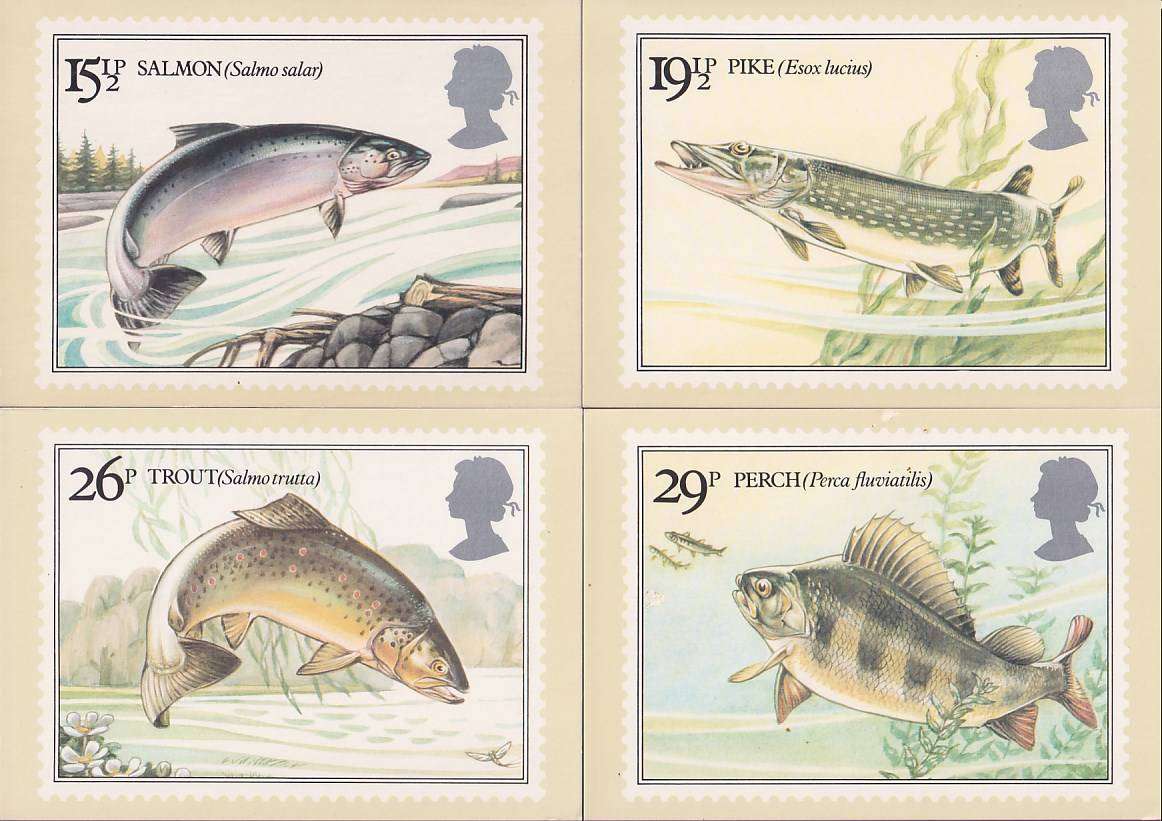 Great Britain bulk lot of PHQ cards (8 scans, 33 cards)