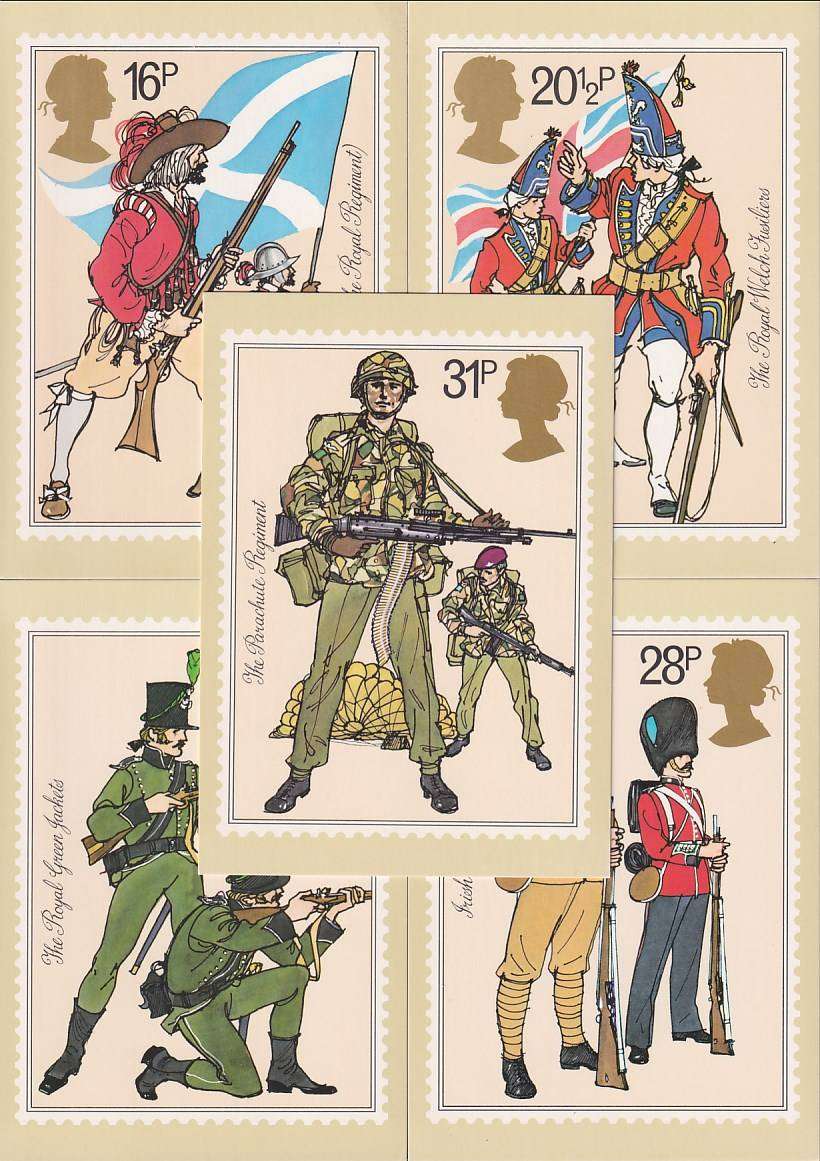 Great Britain bulk lot of PHQ cards (8 scans, 33 cards)