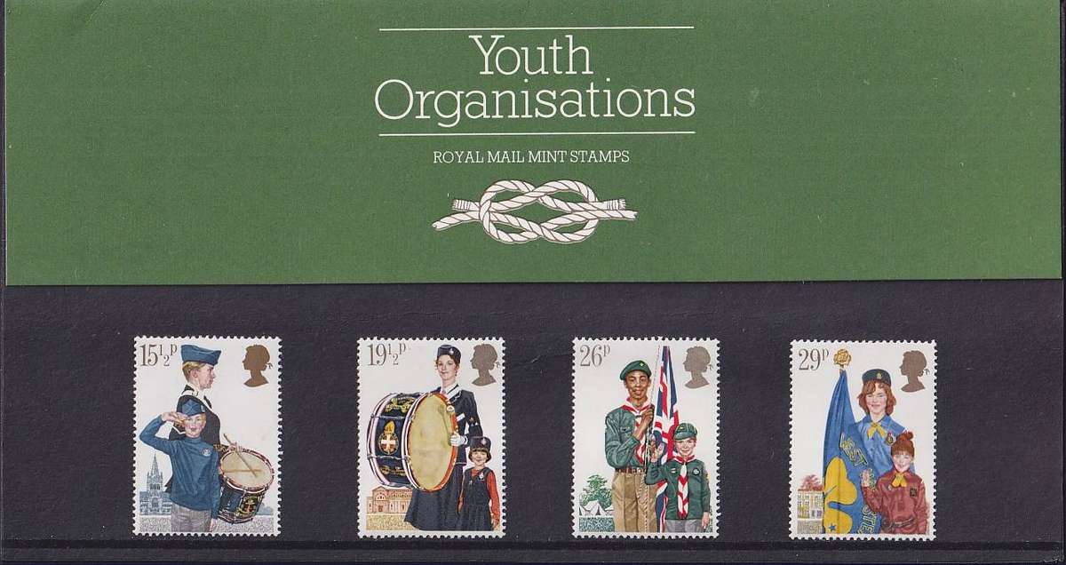 GB 1982 Youth Organisations presentation pack no. 133