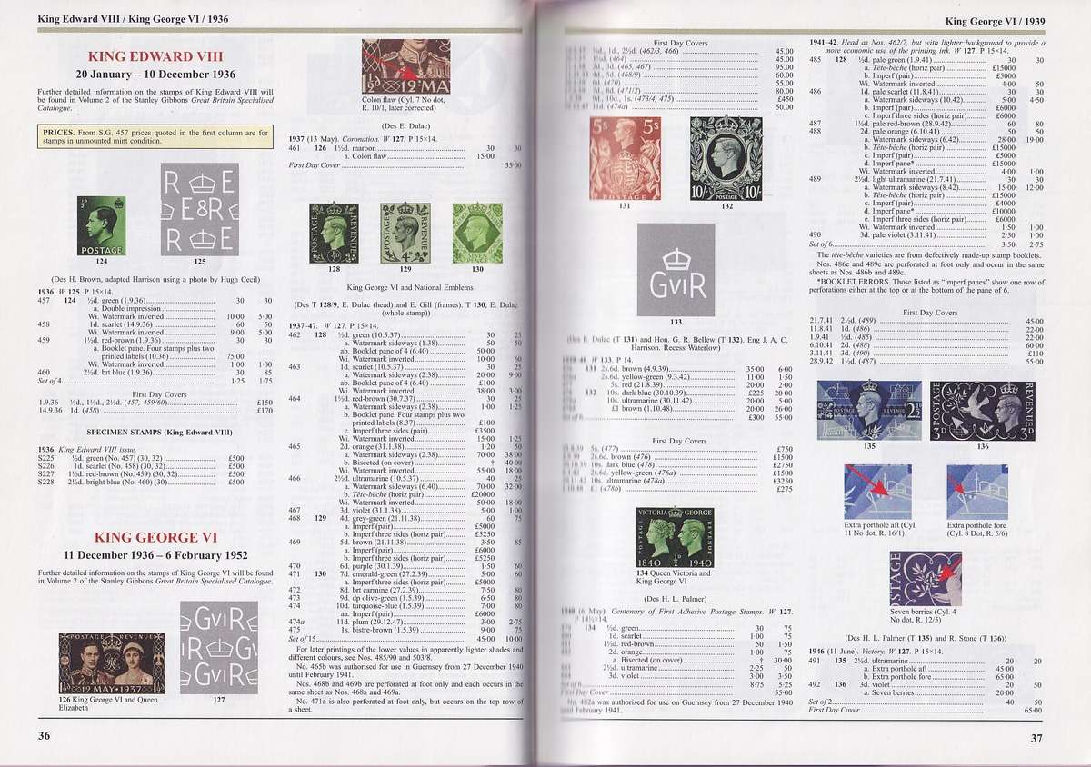 Stanley Gibbons GB Concise Stamp Catalogue 21st edition (2006)