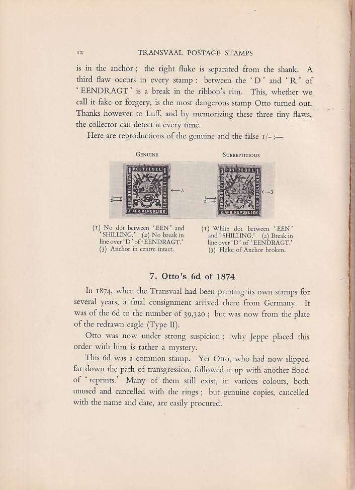 TRANSVAAL Postage Stamps (with the 12 colour plates), by Curle and Basden