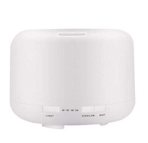 LED 500ML Aroma Diffuser Atomizer Air Humidifier With Remote And Adaptor - Second hand Used