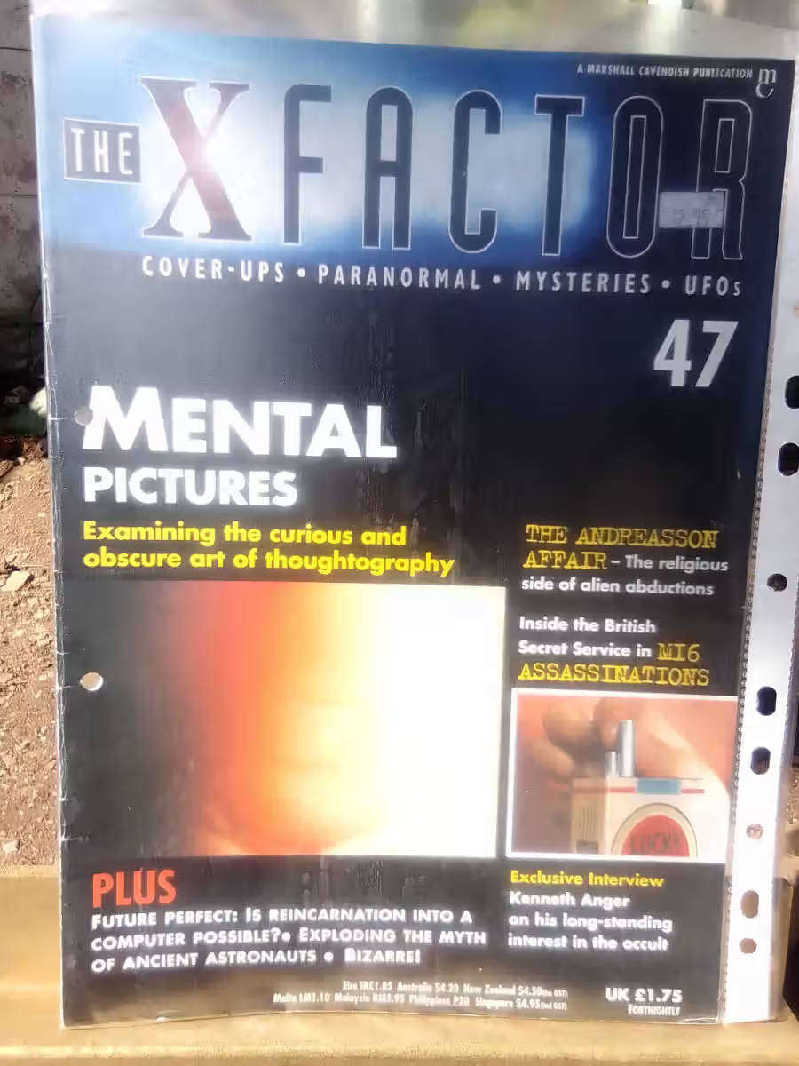 The X Factor Magazine - Cover-Ups/Paranormal/Mysteries & Ufo's - No 47