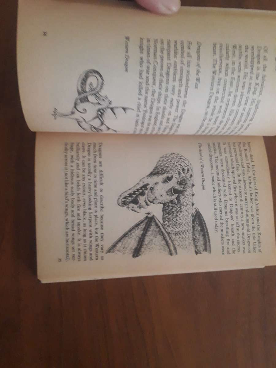 A DICTIONARY OF MONSTERS & MYSTERIOUS BEASTS BY CAREY MILLER - 1974