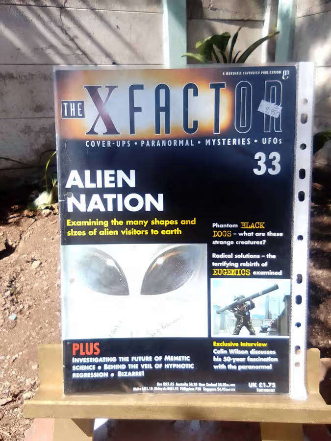 The X Factor Magazine - Cover-Ups/Paranormal/Mysteries & Ufo's - No 33