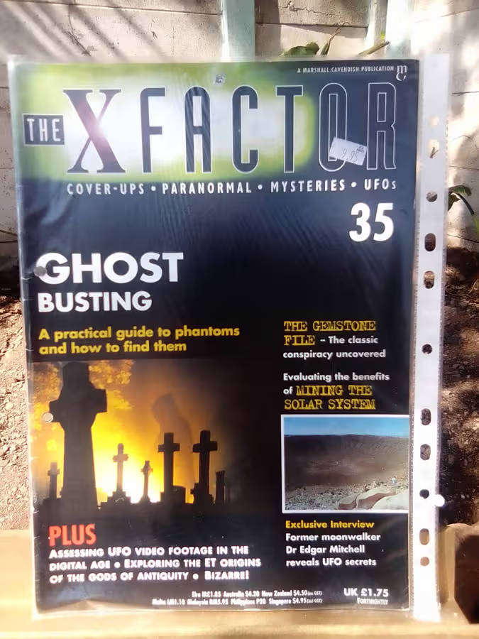 The X Factor Magazine - Cover-Ups/Paranormal/Mysteries & Ufo's - No 35