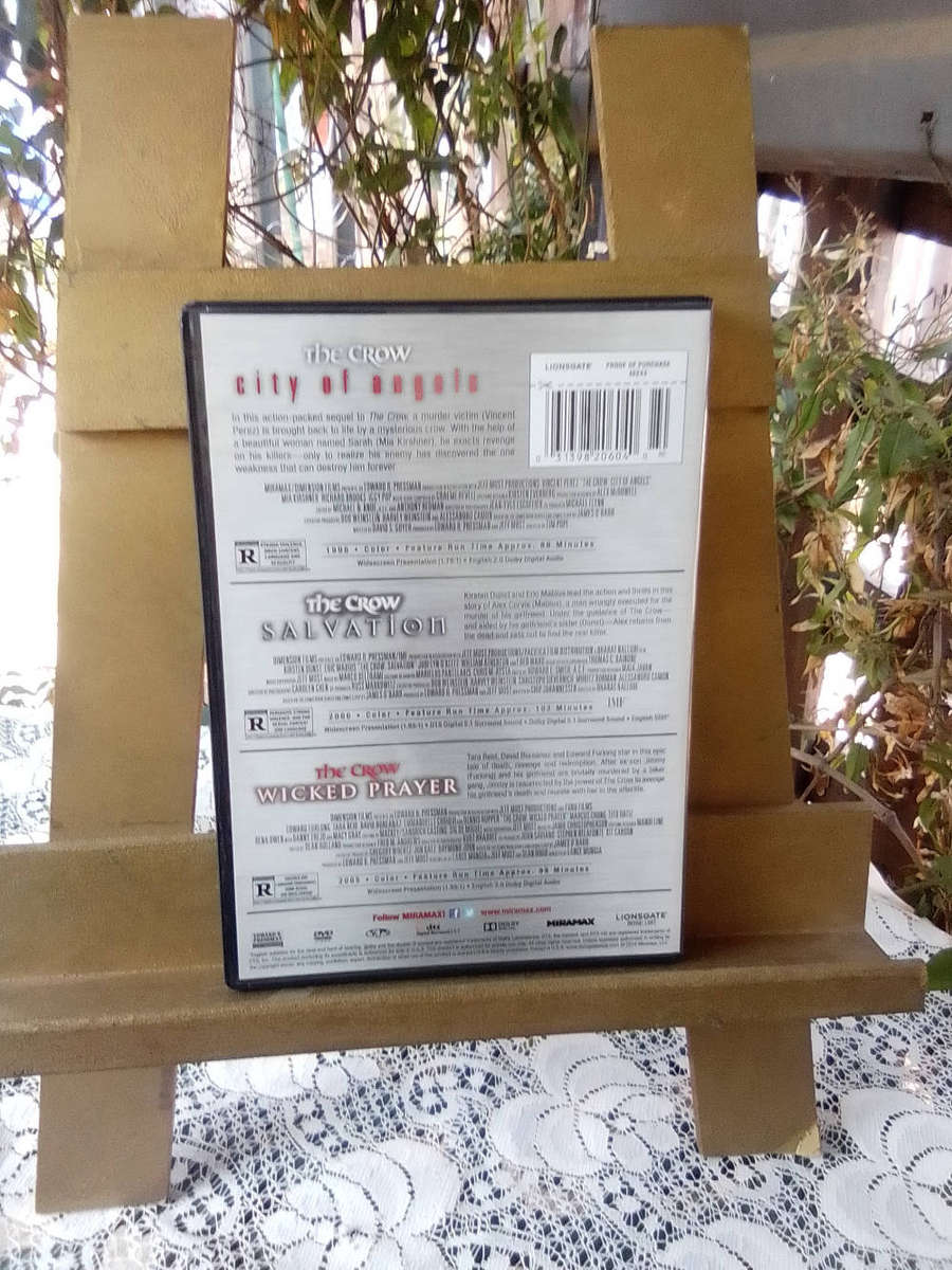 Triple Feature The Crow, The Crow Salvation & The Crow Wicked Prayer 2014