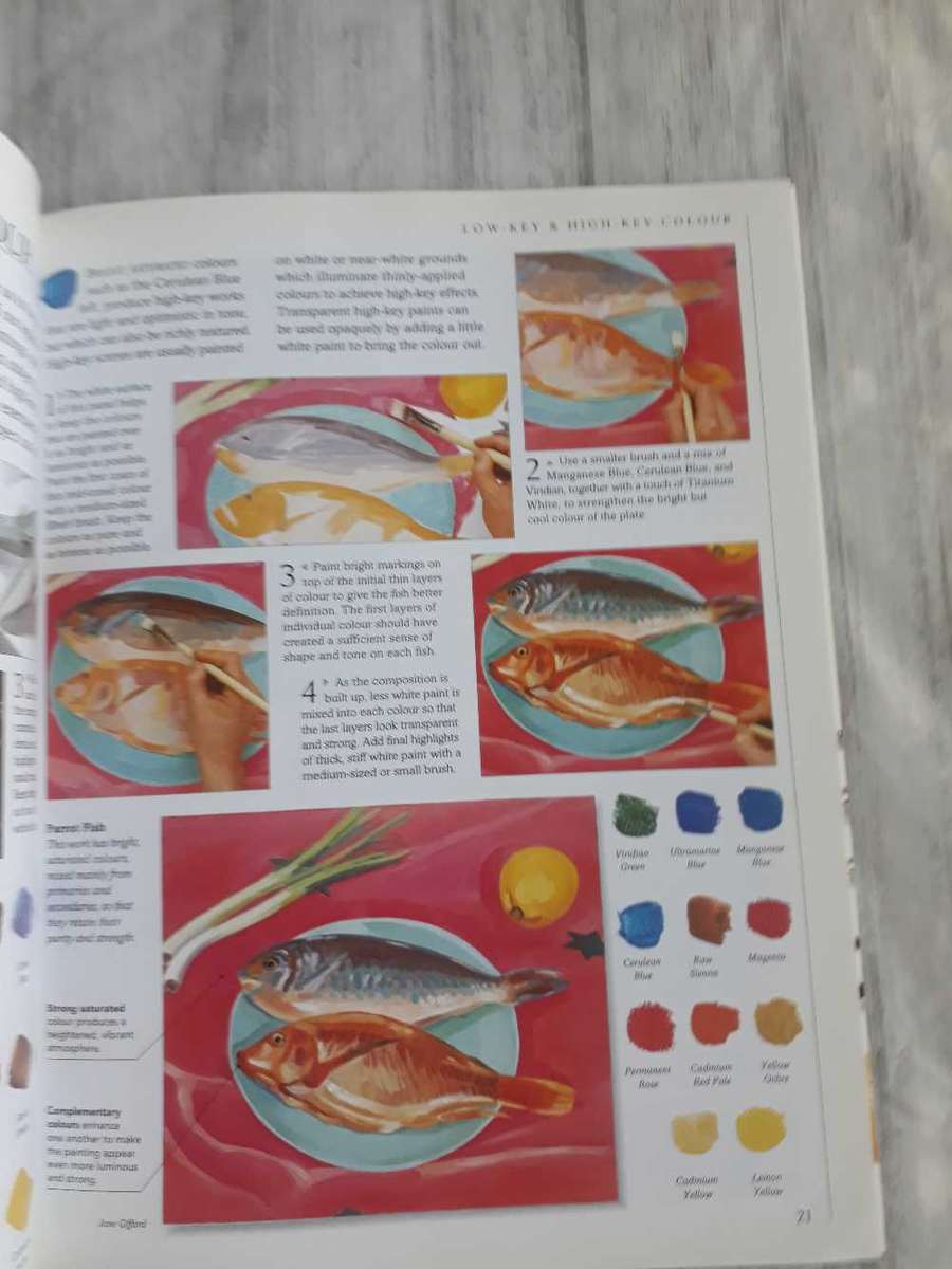 ART BOOK - AN INTRODUCTION TO OIL PAINTING